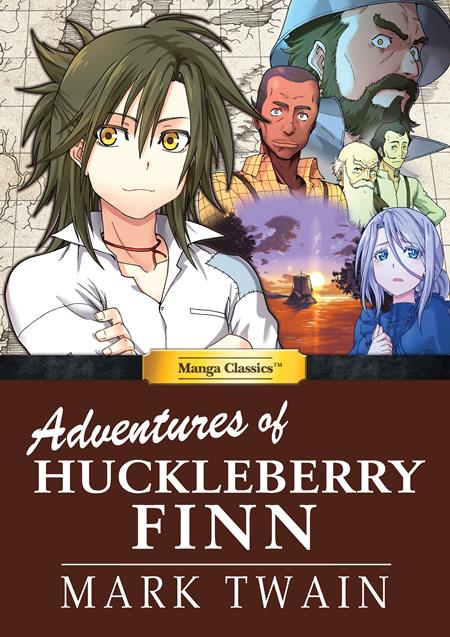 Manga Classics Adventures Of Huckleberry Finn  | Hardcover - Image - Manga - Image - Pop Weasel