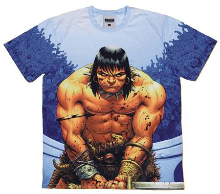 Conan Fighting Pits T-shirt M - Image - Clothing - Image - Pop Weasel