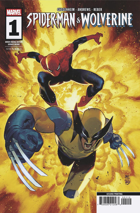 SPIDER-MAN & WOLVERINE #1 DIKE RUAN 2ND PRINTING VARIANT - Image