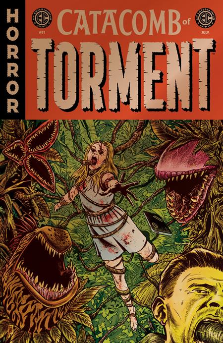 Ec Catacomb Of Torment #1  C Jorge Fornes Gold Foil Var Allocations May Occur - Image