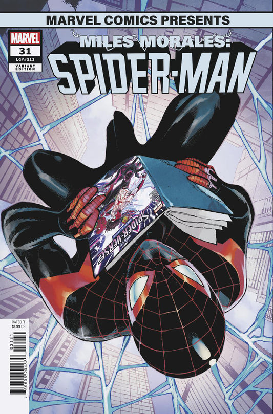 MILES MORALES: SPIDER-MAN #31 SARA PICHELLI MARVEL COMICS PRESENTS VARIANT [DVS] image