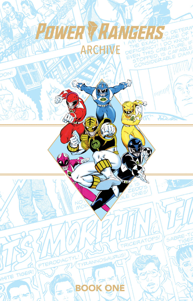 Power Rangers Archive Book One Deluxe Edition - Image - Graphic Novels - Image - Pop Weasel