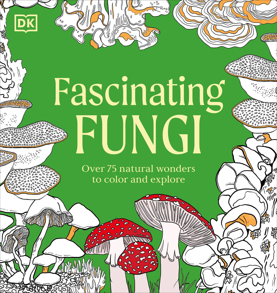 Fascinating Fungi - Image - Colouring Book - Image - Pop Weasel