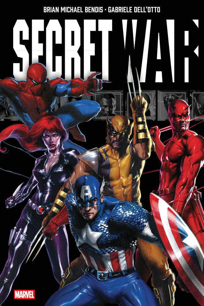 SECRET WAR BY BRIAN MICHAEL BENDIS OMNIBUS GABRIELE DELL'OTTO CLASSIC COSTUMES COVER | Hardcover - Image - Graphic Novels - Image - Pop Weasel