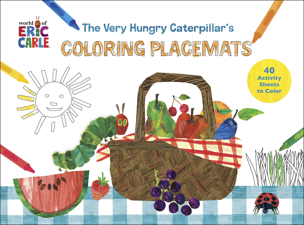 The Very Hungry Caterpillar's Coloring Placemats image - Board Games - Image - Pop Weasel