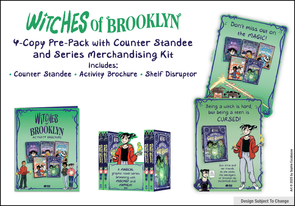 Witches of Brooklyn: Curse and Reverse 4-Copy Pre-Pack with Counter Standee and Series Merchandising Kit - Image - Books - Image - Pop Weasel