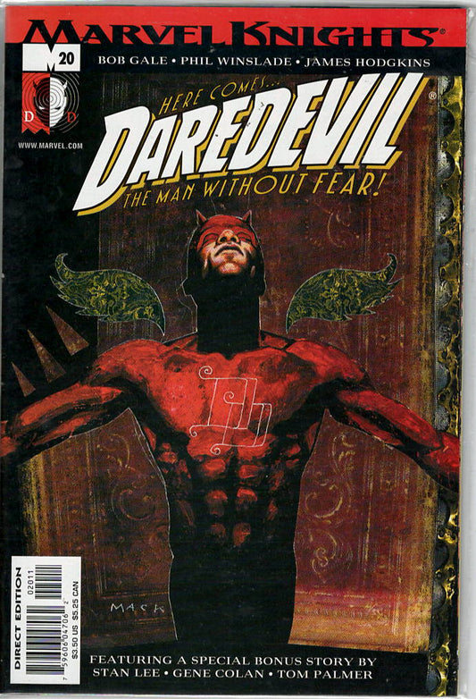 Pre-Owned - Daredevil #20  (September 2001) Scanned Image Pop Weasel Pre-Owned Comics