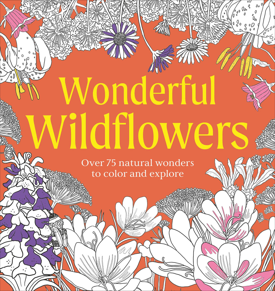 Wonderful Wildflowers Coloring Book - Image - Colouring Book - Image - Pop Weasel