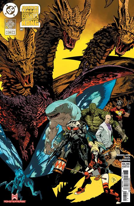 Justice League Vs Godzilla Vs Kong 2 #1 (of 7)  B Dan Mora Card Stock Var - Image
