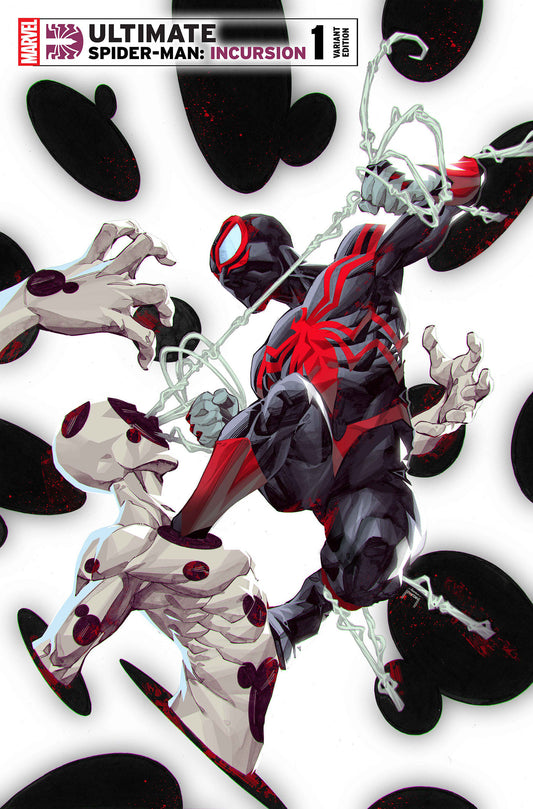 ULTIMATE SPIDER-MAN: INCURSION #1 KAEL NGU FOIL VARIANT - Image