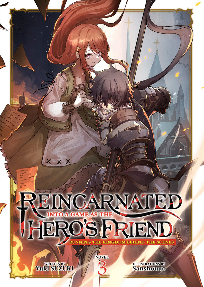 Reincarnated Into a Game as the Hero's Friend: Running the Kingdom Behind the Scenes (Light Novel) Vol. 3 | TPB - Manga - Image - Pop Weasel