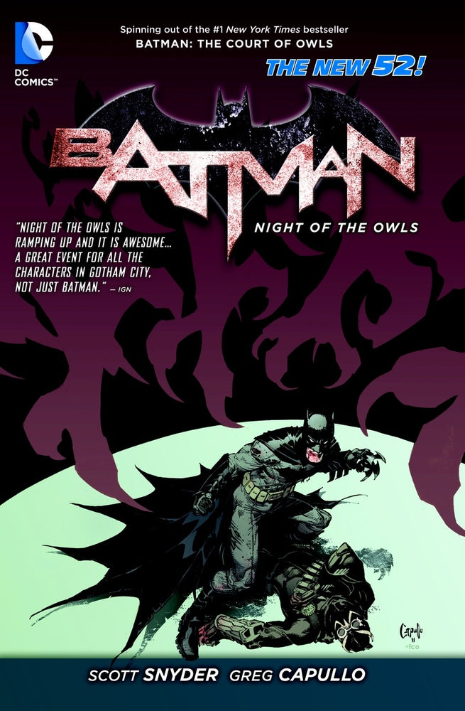 Pop Weasel Image of Batman: Night Of The Owls (The New 52) - Graphic Novels - Image - Pop Weasel