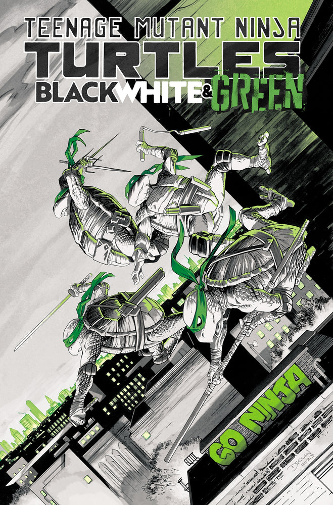 Teenage Mutant Ninja Turtles: Black, White, and Green - Graphic Novels - Image - Pop Weasel