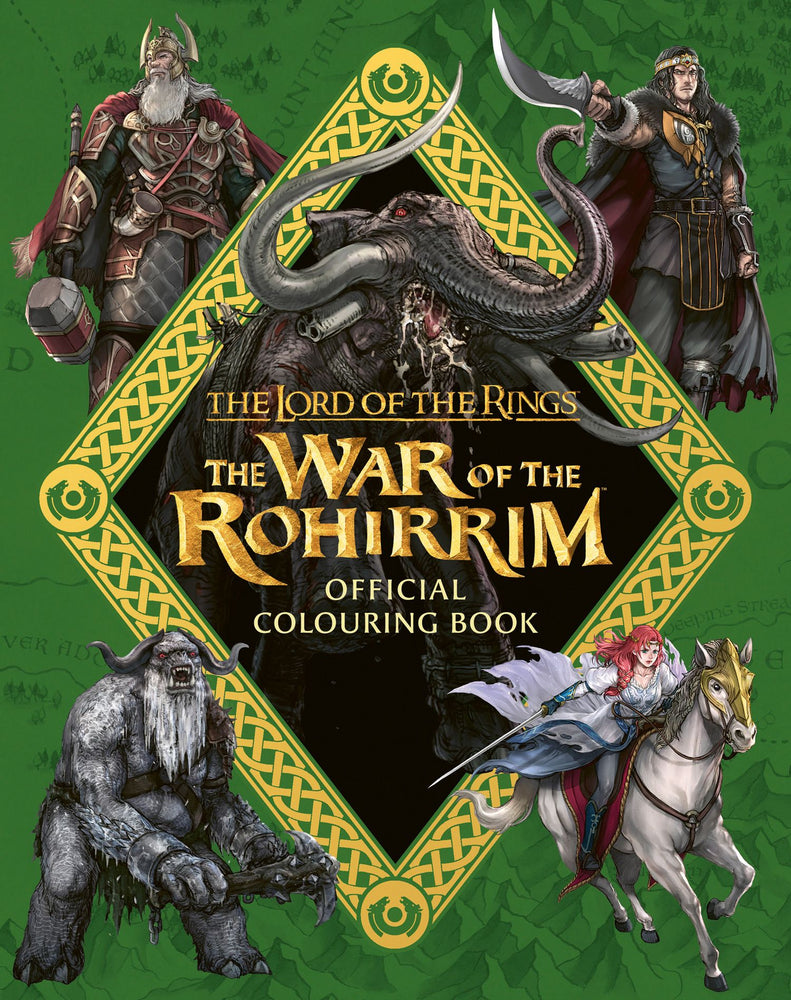 The Lord Of The Rings The War Of The Rohirrim Official Colouring Book - Books - Image - Pop Weasel