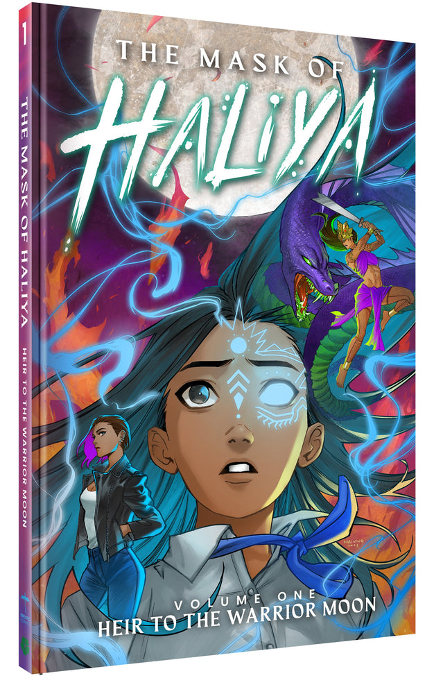 The Mask of Haliya Heir to the Warrior Moon - Hard Cover - Graphic Novels - Image - Pop Weasel