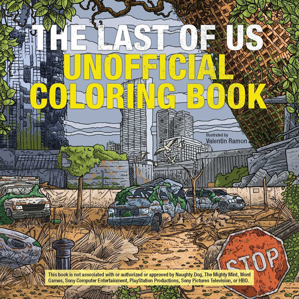 Pop Weasel Image of The Last Of Us Unofficial Coloring Book - Colouring Book - Image - Pop Weasel