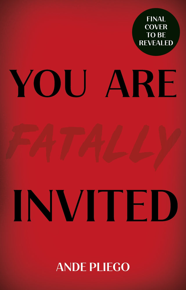 You Are Fatally Invited - Hard Cover - Books - Image - Pop Weasel