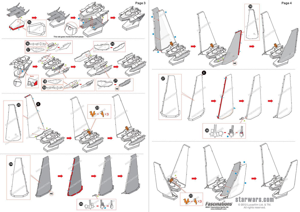 Metal Earth - Star Wars Kylo Ren’s Command Shuttle - Kitset Models - Image - Pop Weasel