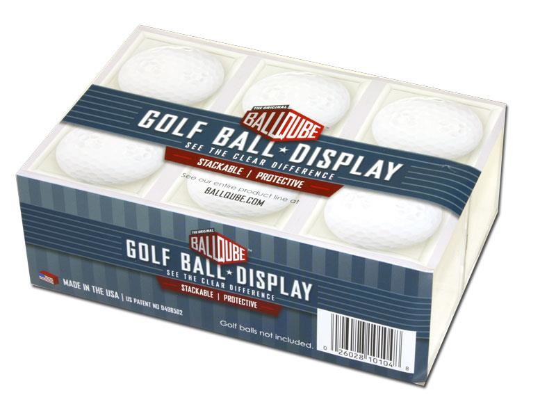 BCW Ball Qube Golf Ball Square (Pack of 6) - Collectable Storage - Image - Pop Weasel