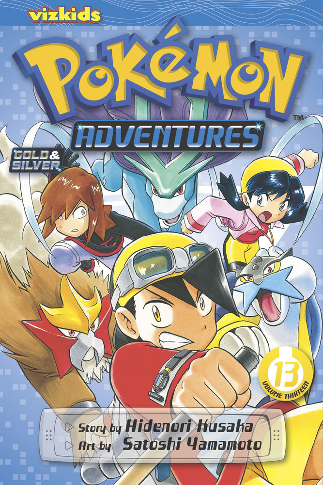 Front Cover - Pokémon Adventures (Gold and Silver), Vol. 13 - Pop Weasel - Manga - Image - Pop Weasel