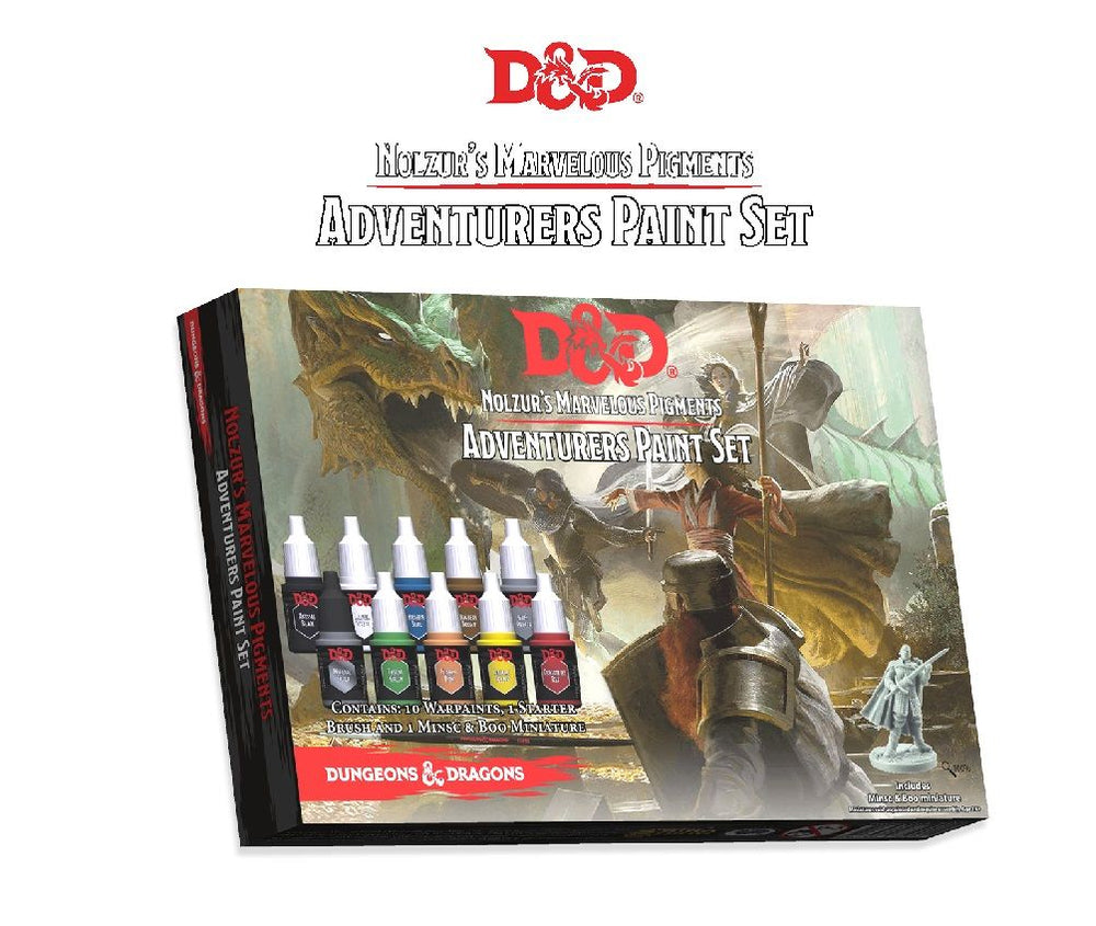 Pop Weasel Image of D&D Nolzurs Marvelous Pigments Adventurers Paint Set - Minis and Paints - Image - Pop Weasel