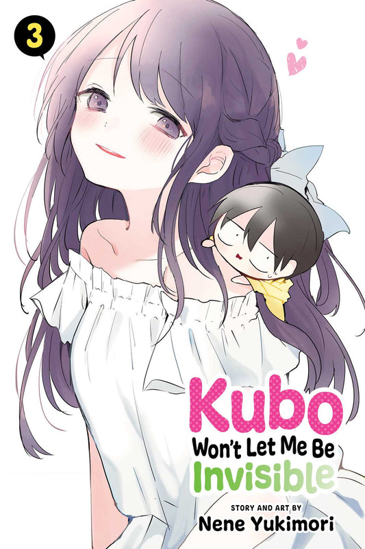 Front Cover Kubo Won't Let Me Be Invisible, Vol. 03 ISBN 9781974733897