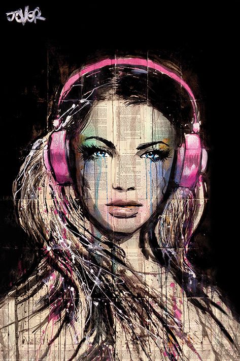 Pop Weasel Image of  DJ Girl Poster