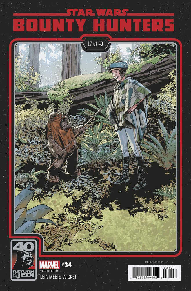Star Wars: Bounty Hunters 34 Chris Sprouse Return Of The Jedi 40th Anniversary Variant - Comics - Image - Pop Weasel