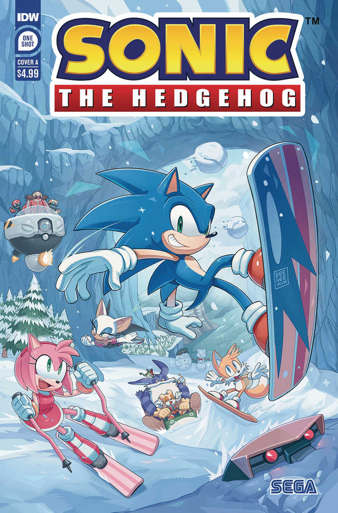 Sonic The Hedgehog Winter Jam One Shot - Comics - Image - Pop Weasel