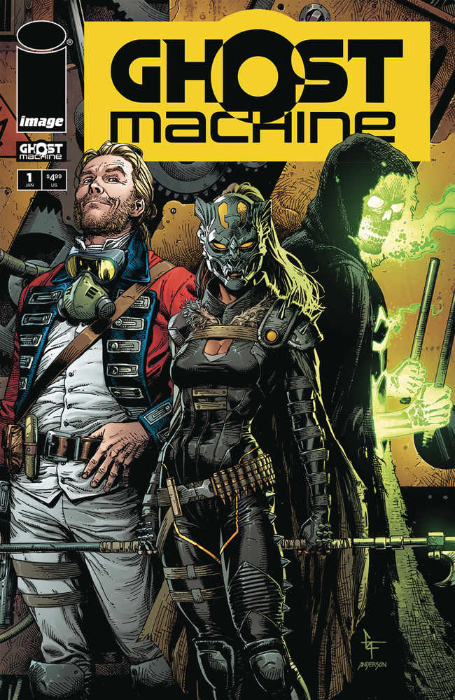 Ghost Machine (One Shot)  Cover A Gary Frank - Comics - Image - Pop Weasel