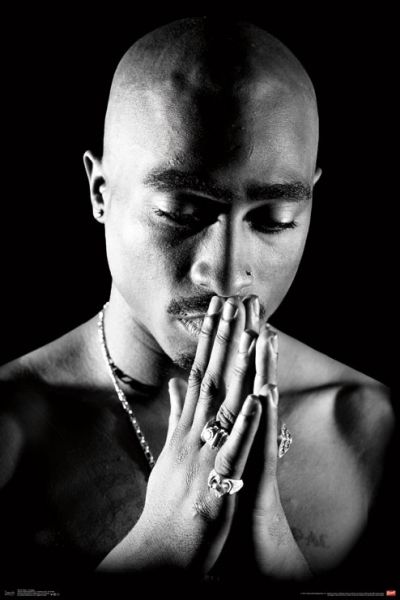 Pop Weasel Image of Tupac - Pray Poster - Posters - Image - Pop Weasel