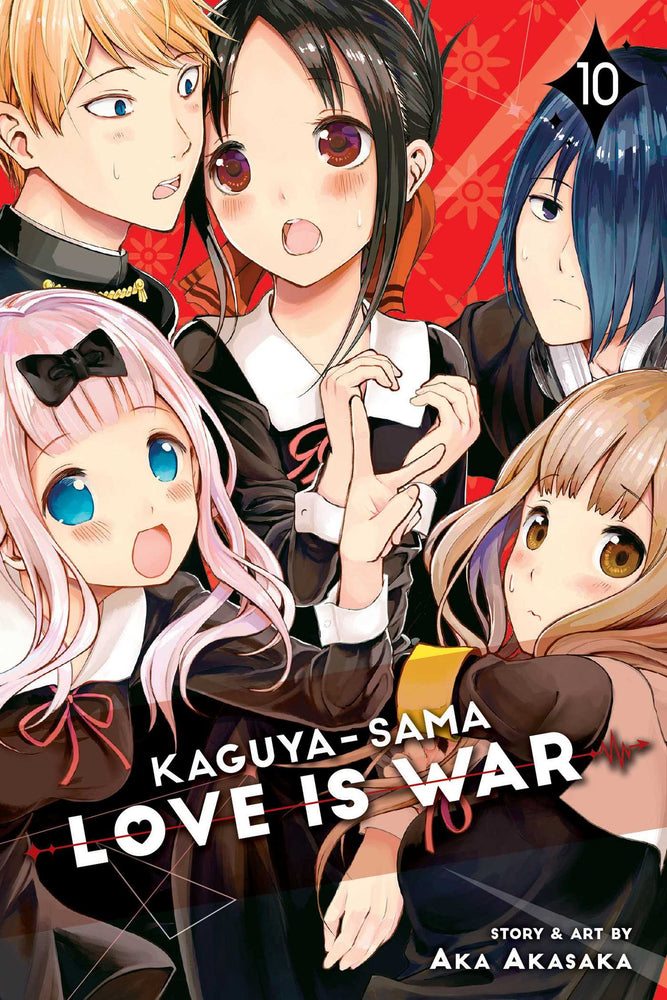 Front Cover Kaguya-sama: Love Is War, Vol. 10 ISBN 9781974706631 - Manga - Image - Pop Weasel