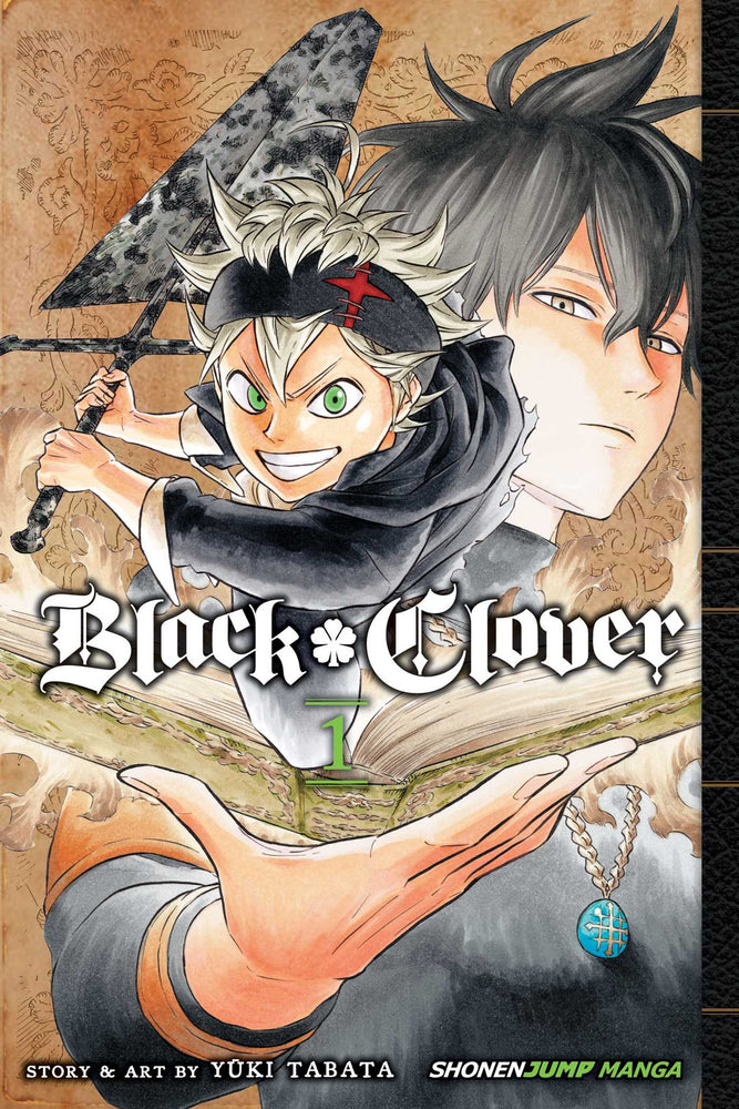 Front Cover Black Clover, Vol. 01 ISBN 9781421587189 - Manga - Image - Pop Weasel