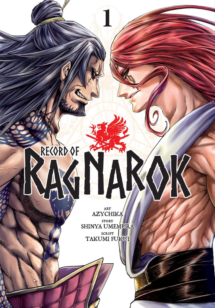 Front Cover Record of Ragnarok, Vol. 01 ISBN 9781974727865 - Manga - Image - Pop Weasel