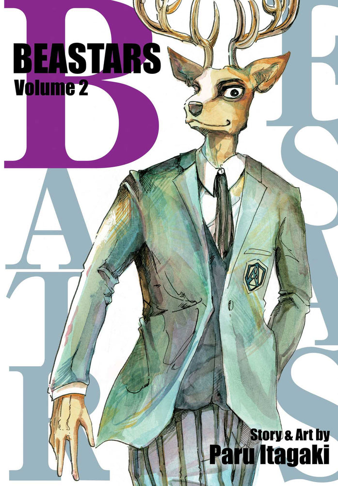 Front Cover BEASTARS, Vol. 02 ISBN 9781974707997 - Manga - Image - Pop Weasel