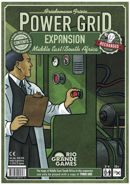 Pop Weasel Image of Power Grid Recharged - Middle East/South Africa Expansion