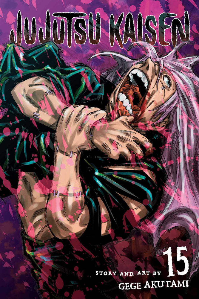 Front Cover Jujutsu Kaisen, Vol. 15 ISBN 9781974727100 - Manga - Image - Pop Weasel