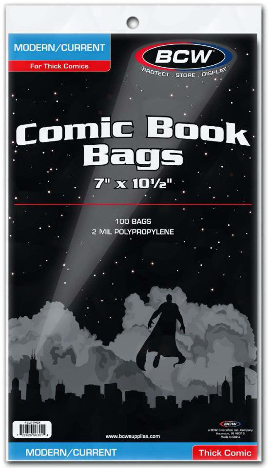 Current Modern Comic Bags Thick (Pack Of 100) - Comic Accessories - Image - Pop Weasel