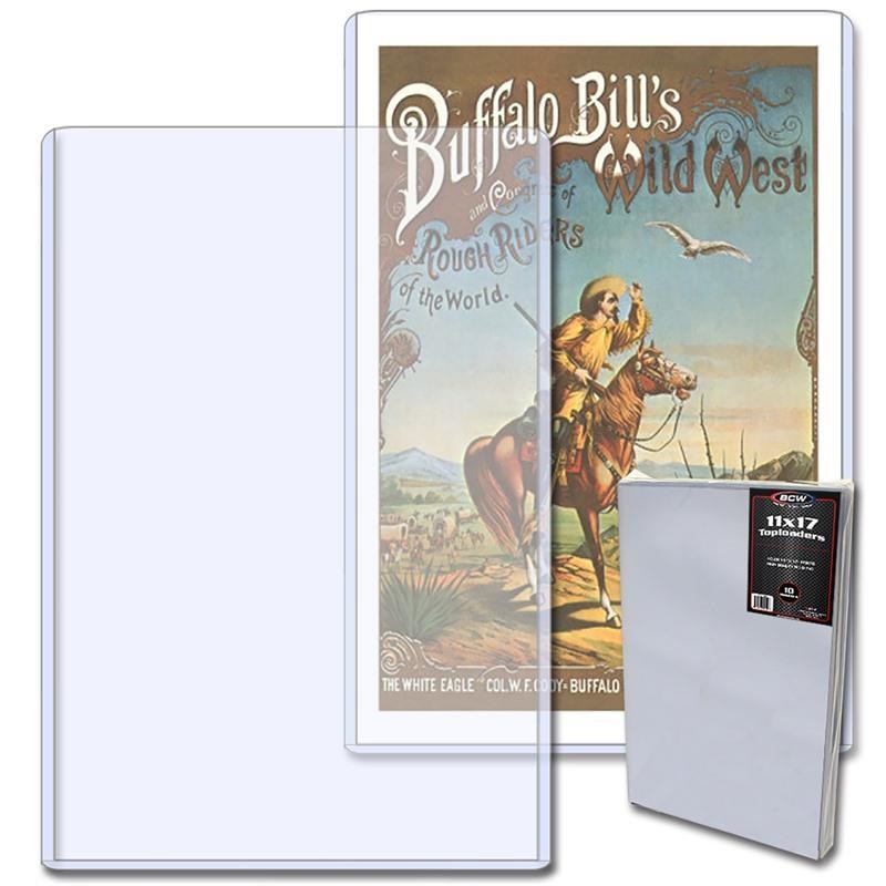 BCW Toploader Holder Art Print (11" x 17") (10 Holders Per Pack) - Comic Accessories - Image - Pop Weasel