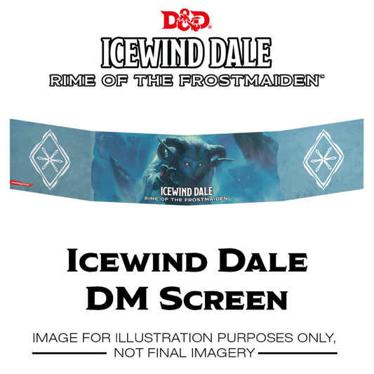 Pop Weasel Image of D&D Icewind Dale Rime of the Frostmaiden DM Screen