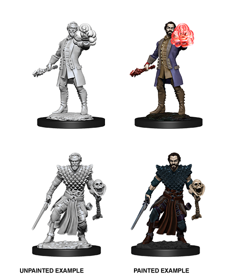 Pop Weasel Image of D&D Nolzurs Marvelous Unpainted Miniatures Male Human Warlock - Minis and Paints - Image - Pop Weasel