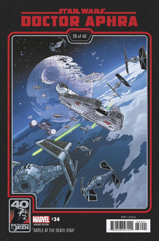 Star Wars: Doctor Aphra 34 Chris Sprouse Return Of The Jedi 40th Anniversary Variant - Comics - Image - Pop Weasel