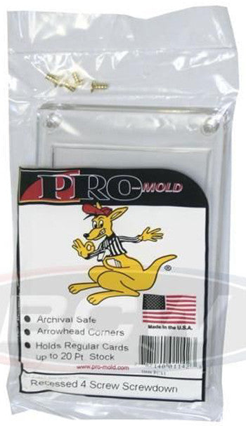 BCW Screwdown 4 Screw Recessed - Collectable Storage - Image - Pop Weasel