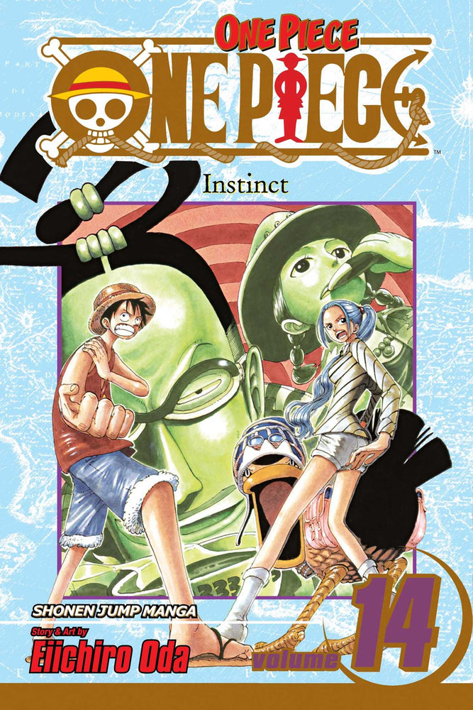 Front Cover One Piece, Vol. 14 ISBN 9781421510910 - Manga - Image - Pop Weasel