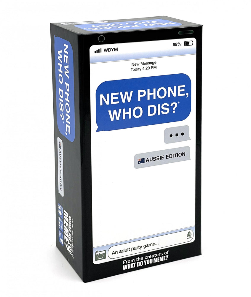 Pop Weasel Image of New Phone Who Dis? Aussie Edition - Party Games - Image - Pop Weasel