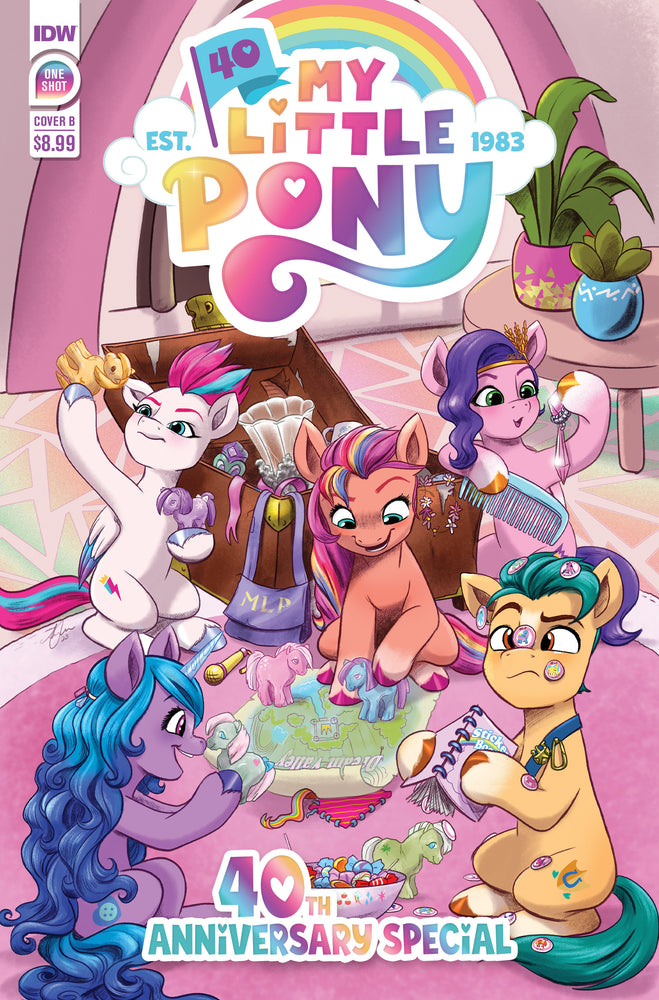My Little Pony 40th Anniversary Special Variant B (Mebberson) - Comics - Image - Pop Weasel