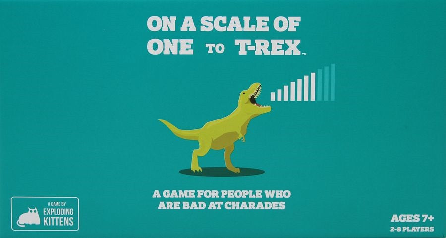 Pop Weasel Image of On A Scale of One to T-Rex (By Exploding Kittens) -  - Image - Pop Weasel