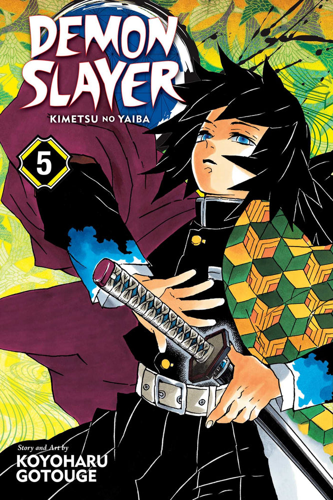 Front Cover - Demon Slayer: Kimetsu no Yaiba, Vol. 05 - Pop Weasel - Manga - Image - Pop Weasel