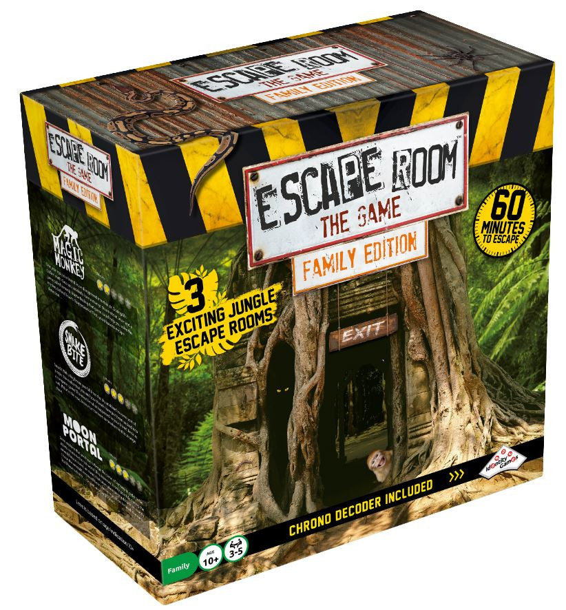 Pop Weasel Image of Escape Room the Game Family Edition - Jungle - Board Games - Image - Pop Weasel