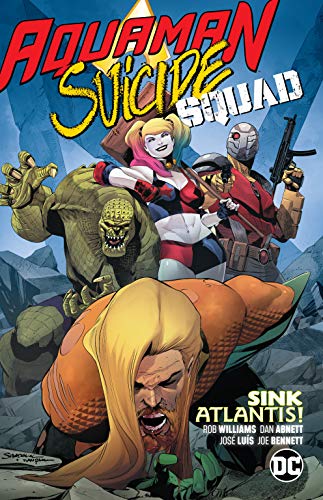 Front Cover Aquaman/Suicide Squad Sink Atlantis ISBN 9781401290726 - Graphic Novels - Image - Pop Weasel